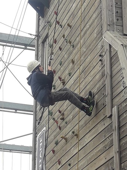 Abseiling