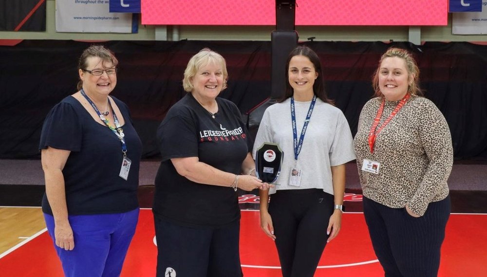 Vista's Children and Young People team awarded Leicester Riders Foundation, Sports Partnership 2021/22